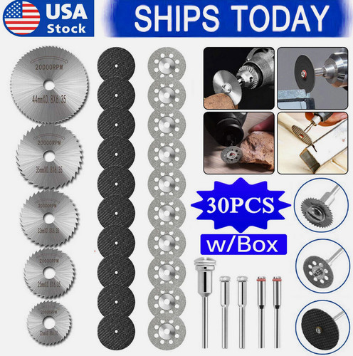 30pcs cutting wheel - set, drill